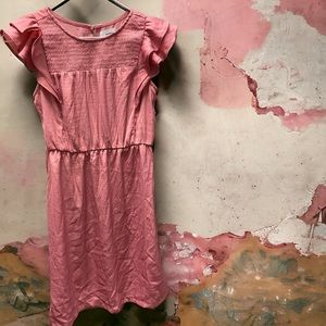 ✅ NWT, Girls soft, shabby chic mauve dress.